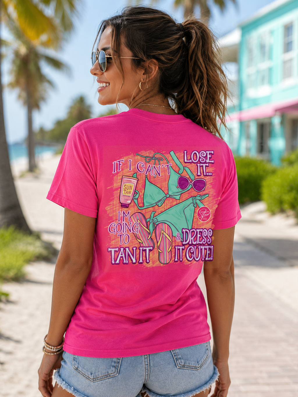 SALE Sassy Frass If I Can't Lose It Tan and Dress - Adult & Kids T-Shirts, Sweatshirts & Hoodies apparel design preview 1