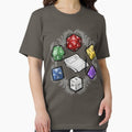 RPG DICE set and PATTERN - Adult & Kids T-Shirts, Sweatshirts & Hoodies apparel design preview 1
