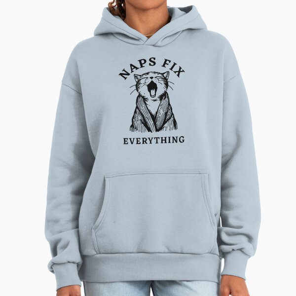 Cat Naps fix Everything - Adult & Kids T-Shirts, Sweatshirts & Hoodies apparel design preview 1