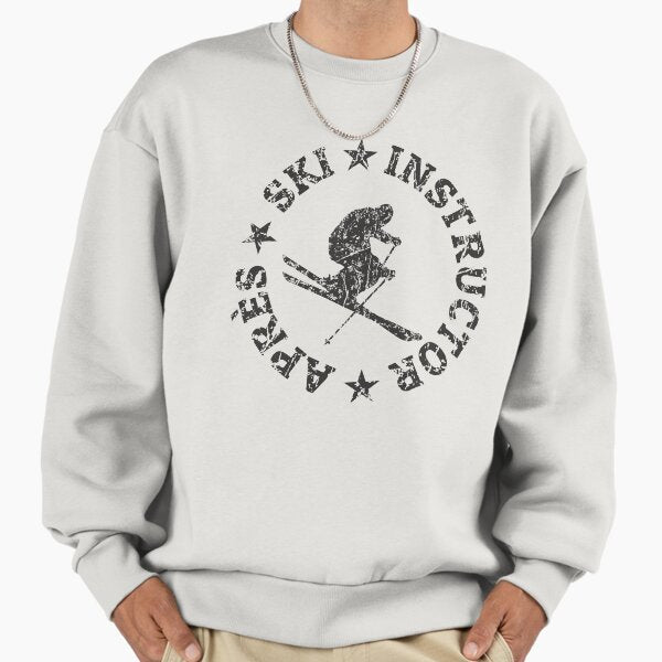 Apres Ski Instructor Seal (Vintage Black) Winter - Adult & Kids T-Shirts, Sweatshirts & Hoodies apparel design preview 1