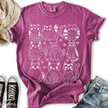Line Art Cats - Adult & Kids T-Shirts, Sweatshirts & Hoodies apparel design preview 1