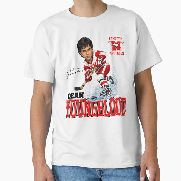 Dean Youngblood Hockey Caricature Movie - Adult & Kids T-Shirts, Sweatshirts & Hoodies apparel design preview 1