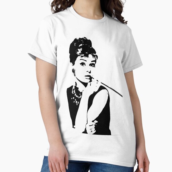 Audrey Hepburn an icon - Adult & Kids T-Shirts, Sweatshirts & Hoodies apparel design preview 1