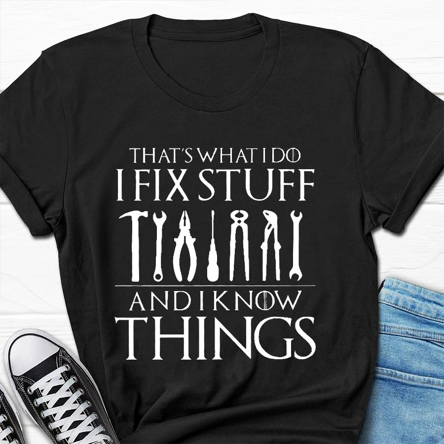 That's What I Do Print Men Slogan - Adult & Kids T-Shirts, Sweatshirts & Hoodies apparel design preview 7