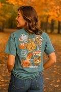 Southernology Decals Pumpkin Fall Comfort Colors - Adult & Kids T-Shirts, Sweatshirts & Hoodies apparel design preview 1
