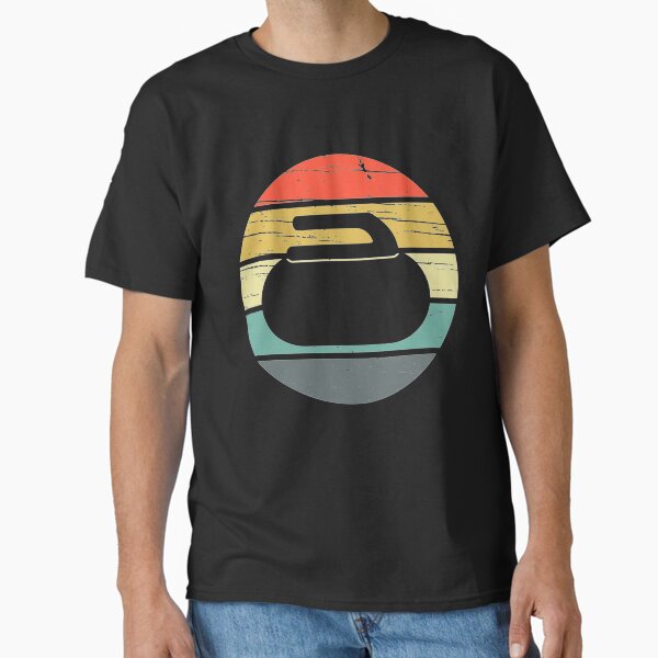 Curling Vintage Retro - Adult & Kids T-Shirts, Sweatshirts & Hoodies apparel design preview 1