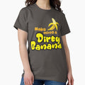 Dirty Banana Cocktail Yellow and Black - Adult & Kids T-Shirts, Sweatshirts & Hoodies apparel design preview 1