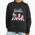 Bluey Here Come The Grannies Band Style - Adult & Kids T-Shirts, Sweatshirts & Hoodies apparel design preview 1