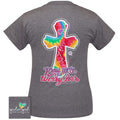 Girlie Girl Originals Preppy Pray More Worry Less Tie - Adult & Kids T-Shirts, Sweatshirts & Hoodies apparel design preview 1