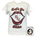 Girlie Girl Originals Preppy Florida State Lips - Adult & Kids T-Shirts, Sweatshirts & Hoodies apparel design preview 1