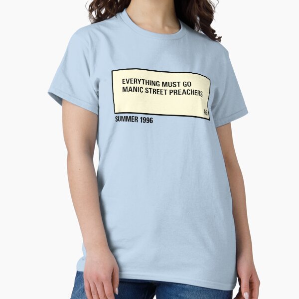 Manic Street Preachers, summer 1996, Everything Must - Adult & Kids T-Shirts, Sweatshirts & Hoodies apparel design preview 1