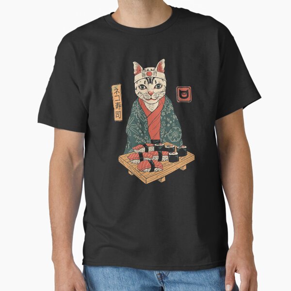 Neko Sushi Bar - Adult & Kids T-Shirts, Sweatshirts & Hoodies apparel design preview 1