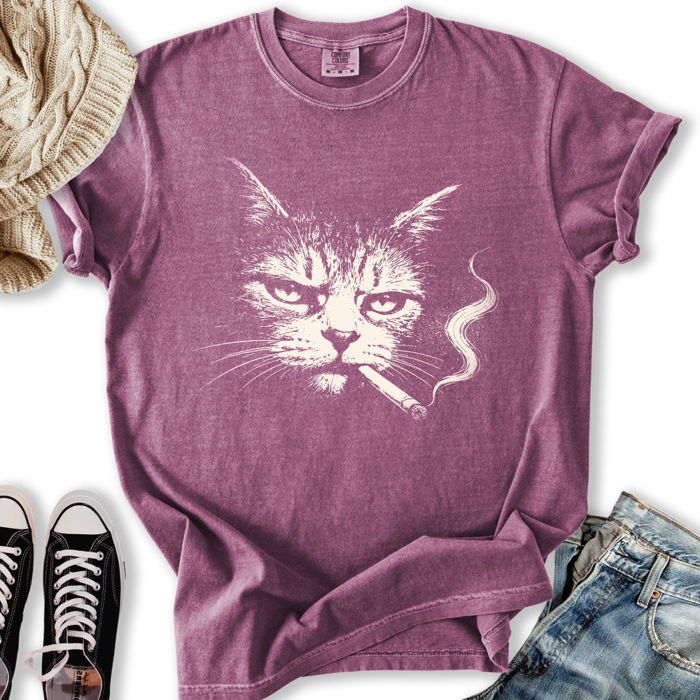 Grunge Cat - Adult & Kids T-Shirts, Sweatshirts & Hoodies apparel design preview 2