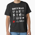 Funny Nerdy Iconic Alternative Rock Bands of the 90s - Adult & Kids T-Shirts, Sweatshirts & Hoodies apparel design preview 1