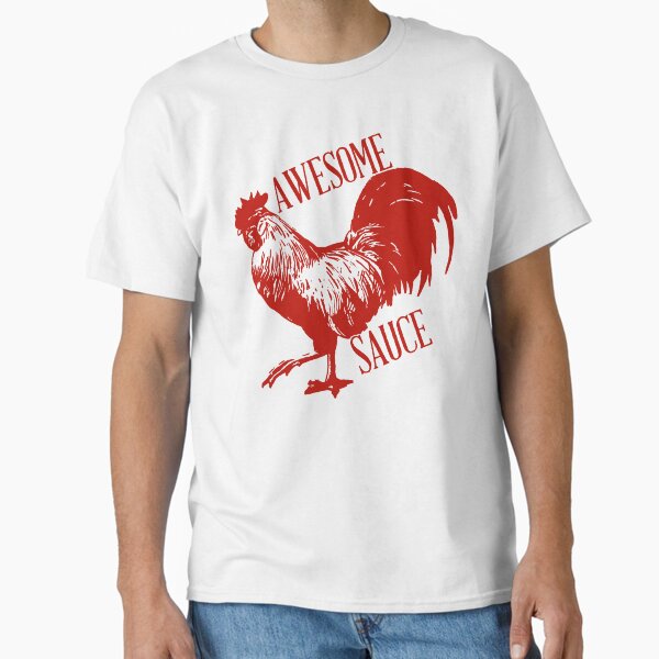 Awesome Sauce Rooster Chicken worn by Christian Wolff - Adult & Kids T-Shirts, Sweatshirts & Hoodies apparel design preview 1