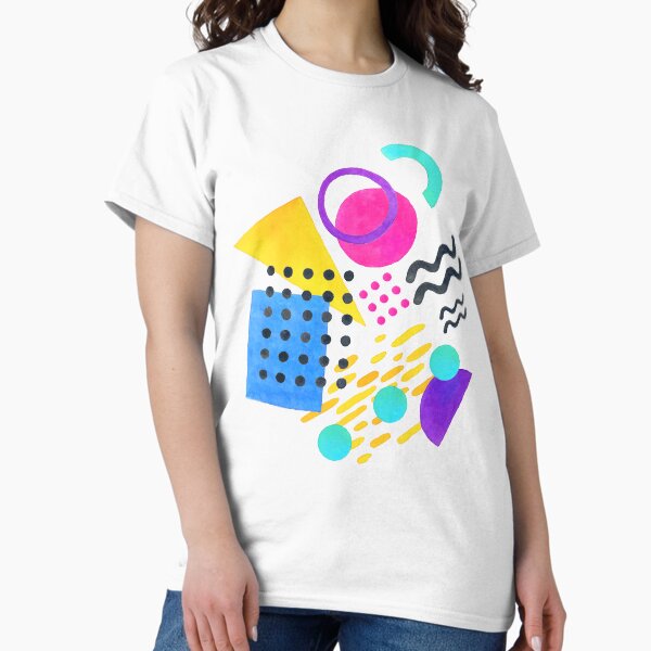 Memphis style - Adult & Kids T-Shirts, Sweatshirts & Hoodies apparel design preview 1