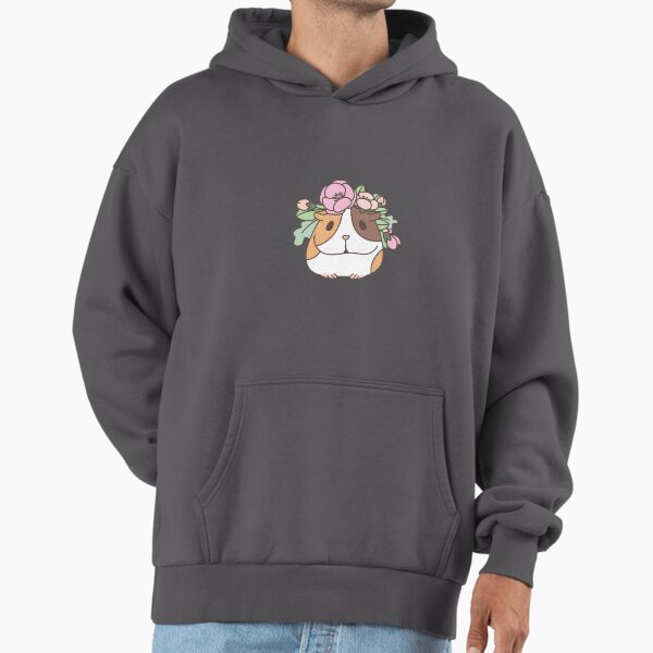 Flowers and Guinea pig pattern, spring floral - Adult & Kids T-Shirts, Sweatshirts & Hoodies apparel design preview 1