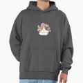 Flowers and Guinea pig pattern, spring floral - Adult & Kids T-Shirts, Sweatshirts & Hoodies apparel design preview 1