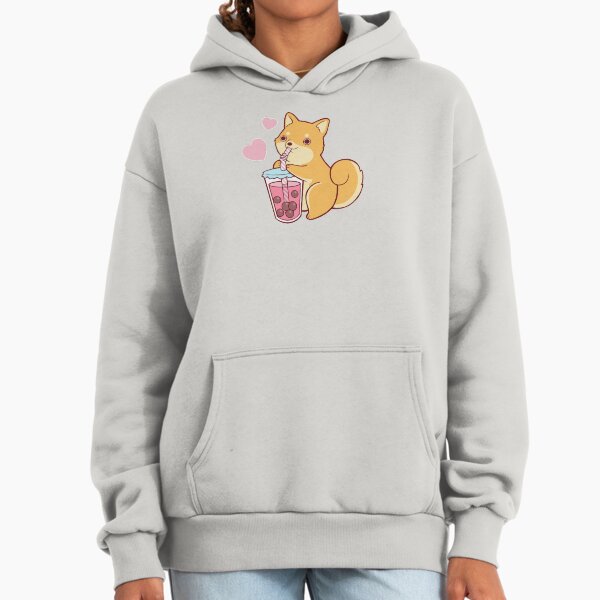 Bubble Tea Shiba - Adult & Kids T-Shirts, Sweatshirts & Hoodies apparel design preview 1