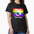 Super Gay! Superhero Wheelchair Logo - Adult & Kids T-Shirts, Sweatshirts & Hoodies apparel design preview 1