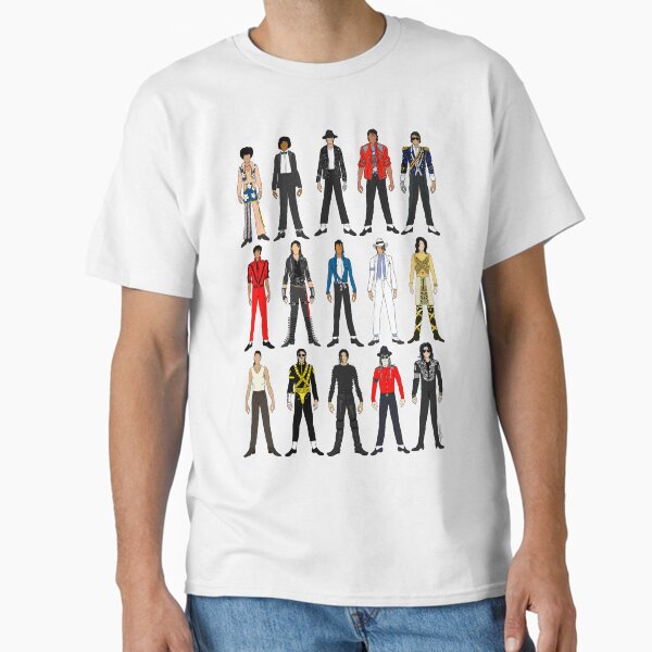 Outfits of King Jackson Pop Music Fashion - Adult & Kids T-Shirts, Sweatshirts & Hoodies apparel design preview 1