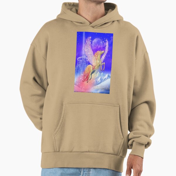Fantasy Animals Beautiful legendary winged horse - Adult & Kids T-Shirts, Sweatshirts & Hoodies apparel design preview 1