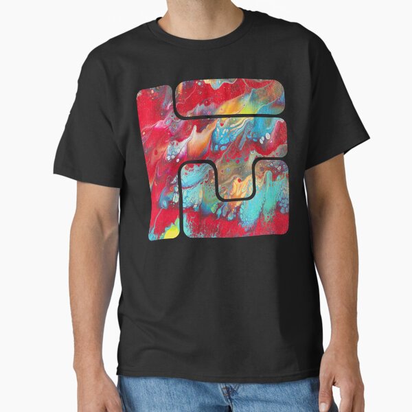 Colorful Abstract Geometric Shape Modern Graphic - Adult & Kids T-Shirts, Sweatshirts & Hoodies apparel design preview 1