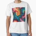 Colorful Psychedelic Swirl Patterns - Adult & Kids T-Shirts, Sweatshirts & Hoodies apparel design preview 1