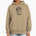 Long Haired Dachshund Head Tilt - Adult & Kids T-Shirts, Sweatshirts & Hoodies apparel design preview 1