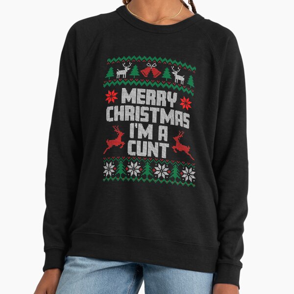 Offensive Christmas Sweaters,Merry I'm Cunt, - Adult & Kids T-Shirts, Sweatshirts & Hoodies apparel design preview 1