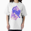 Cute Cat with Flowers Whimsical Feline Floral Art - Adult & Kids T-Shirts, Sweatshirts & Hoodies apparel design preview 1