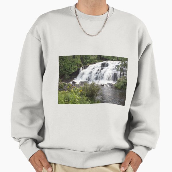 Bond Falls in the Upper Peninsula of Michigan - Adult & Kids T-Shirts, Sweatshirts & Hoodies apparel design preview 1