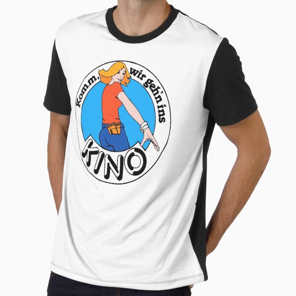 Come on, let's go to the movies Nostalgia German - Adult & Kids T-Shirts, Sweatshirts & Hoodies apparel design preview 1