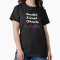 Beautiful and smart CPA to be. My daughter. Pink. - Adult & Kids T-Shirts, Sweatshirts & Hoodies apparel design preview 1