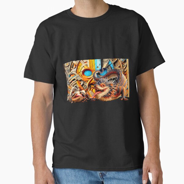 CRAZY KOREAN DRAGON - Adult & Kids T-Shirts, Sweatshirts & Hoodies apparel design preview 1