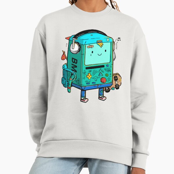 Skater BMO - Adult & Kids T-Shirts, Sweatshirts & Hoodies apparel design preview 1