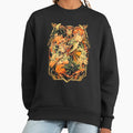 Owl Fire Tigèr Emblém - Adult & Kids T-Shirts, Sweatshirts & Hoodies apparel design preview 1