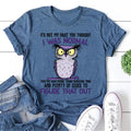 It's Not My Fault You Thought Print Women Slogan - Adult & Kids T-Shirts, Sweatshirts & Hoodies apparel design preview 1