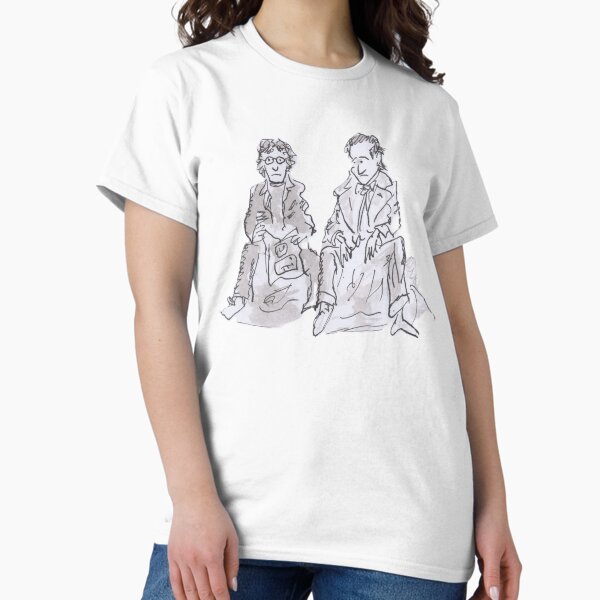 Withnail and I sitting on steps - Adult & Kids T-Shirts, Sweatshirts & Hoodies apparel design preview 1