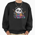 Knitting grandma Panda - Adult & Kids T-Shirts, Sweatshirts & Hoodies apparel design preview 1