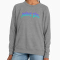 Anime Girl, Blue Typography Lightweight - Adult & Kids T-Shirts, Sweatshirts & Hoodies apparel design preview 1