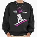 This Girl Loves Snowboarding - Adult & Kids T-Shirts, Sweatshirts & Hoodies apparel design preview 1