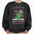 Merry t rex mas ugly christmas sweater - Adult & Kids T-Shirts, Sweatshirts & Hoodies apparel design preview 1