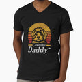 Retro Vintage Cavoodle Daddy V-Neck - Adult & Kids T-Shirts, Sweatshirts & Hoodies apparel design preview 1
