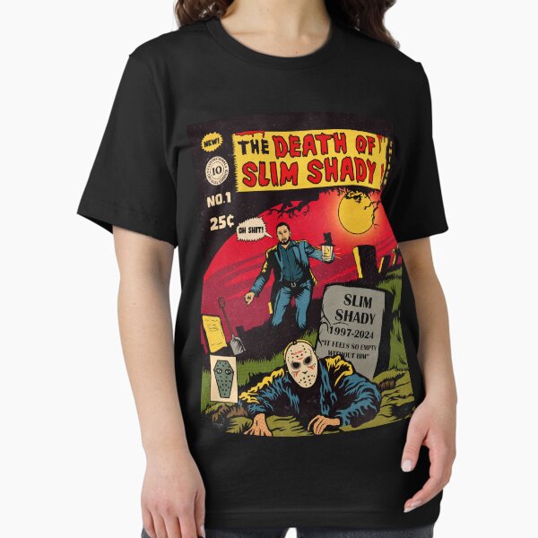The death of slim sahdy - Adult & Kids T-Shirts, Sweatshirts & Hoodies apparel design preview 1