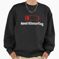Low Battery Need KiteSurfing Activities Hobbies Gift - Adult & Kids T-Shirts, Sweatshirts & Hoodies apparel design preview 1