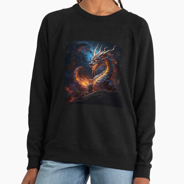 Fire-breathing night dragon ,Legendary Animals,dragon - Adult & Kids T-Shirts, Sweatshirts & Hoodies apparel design preview 1