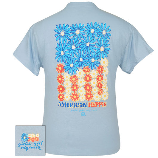 Girlie Girl Originals American Hippie - Adult & Kids T-Shirts, Sweatshirts & Hoodies apparel design preview 1