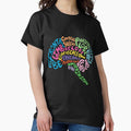 Human Brain Anatomy Colored- Psychology Design - Adult & Kids T-Shirts, Sweatshirts & Hoodies apparel design preview 1