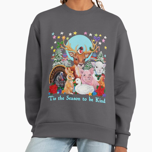 'Tis the Season to be Kind Christmas kindness message - Adult & Kids T-Shirts, Sweatshirts & Hoodies apparel design preview 1